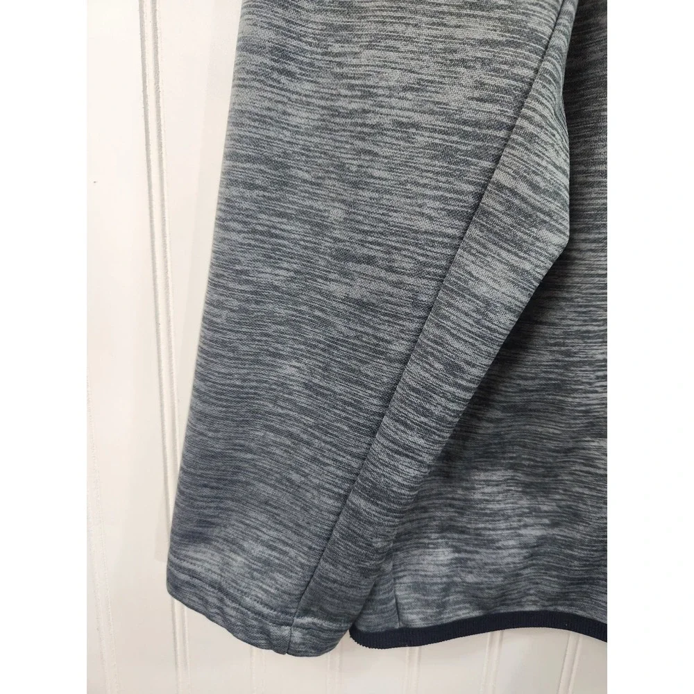 Adidas Golf Mens XL‎ Gray Heathered Quarter Zip Pullover Colorblock Sweatshirt